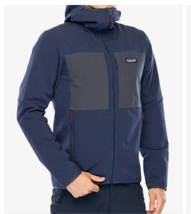 Нова Patagonia R2 TechFace Hoody Мъжко Яке С Качулка Туризъм Раз.М