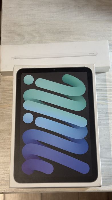 iPad mini 6 64GB Wi-Fi, идеальное состояние, полный комплект