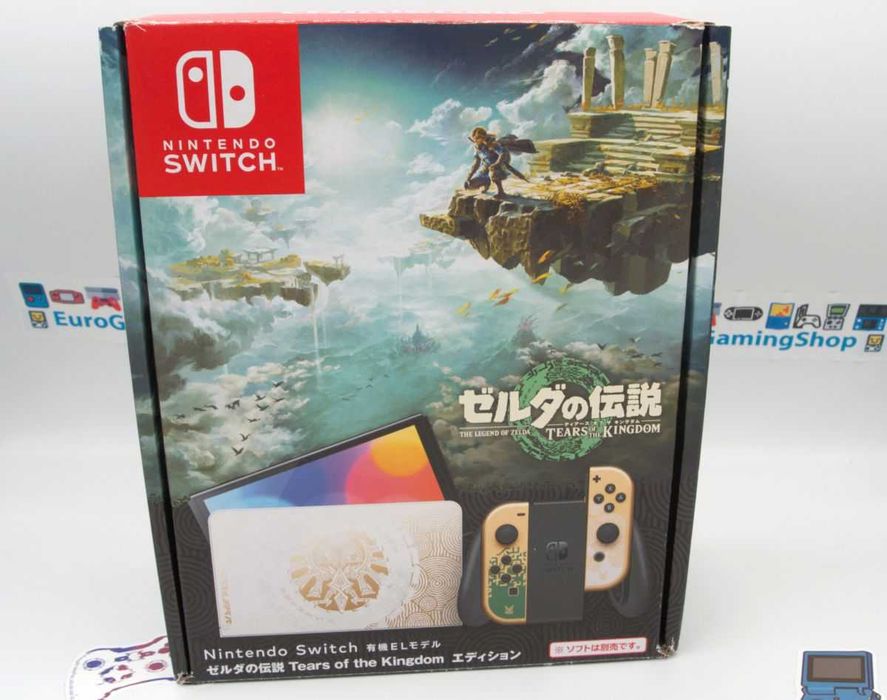 Nintendo Switch OLED Zelda BOX Modat Picofly/ Tinfoil/256GB/30+ Jocuri