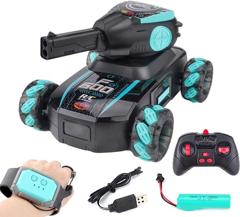 Детски Танк с дистанционно управление и водни бомби