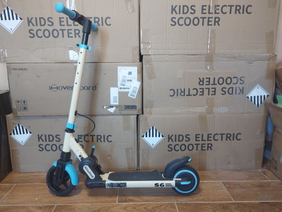 Trotineta electrica copii Isinwheel 14 km/ora portocaliu sigilata NOUA