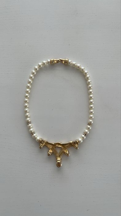 Колие Swarovski с перли