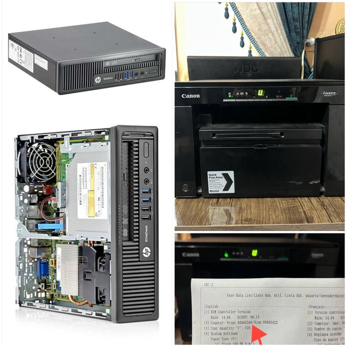 Kompyuter | Printer Canon 3010 | Monitor