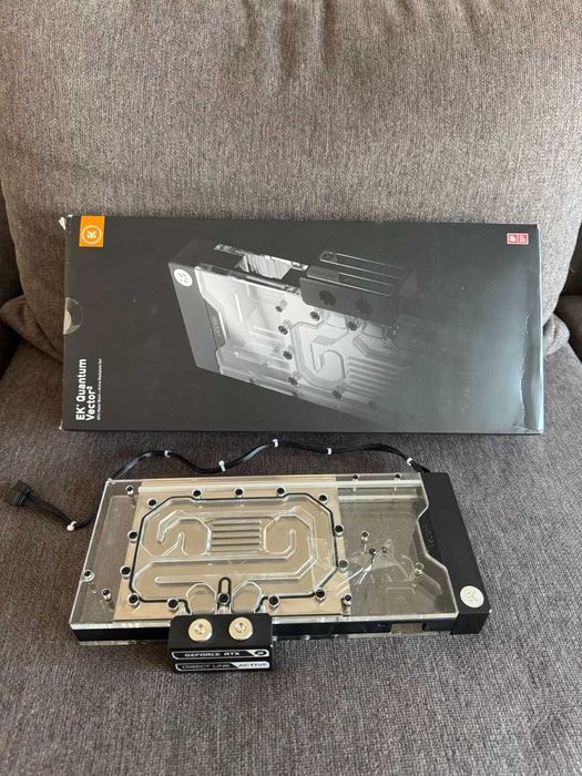 Watercooling GPU EK Vector2 Trio RTX 4090 ABP pentru MSI Trio/Suprim