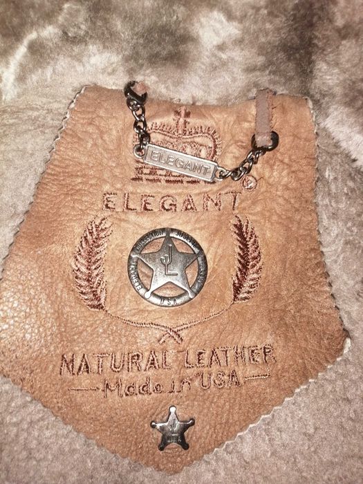 Стильная дубленка из кожи пр-во США