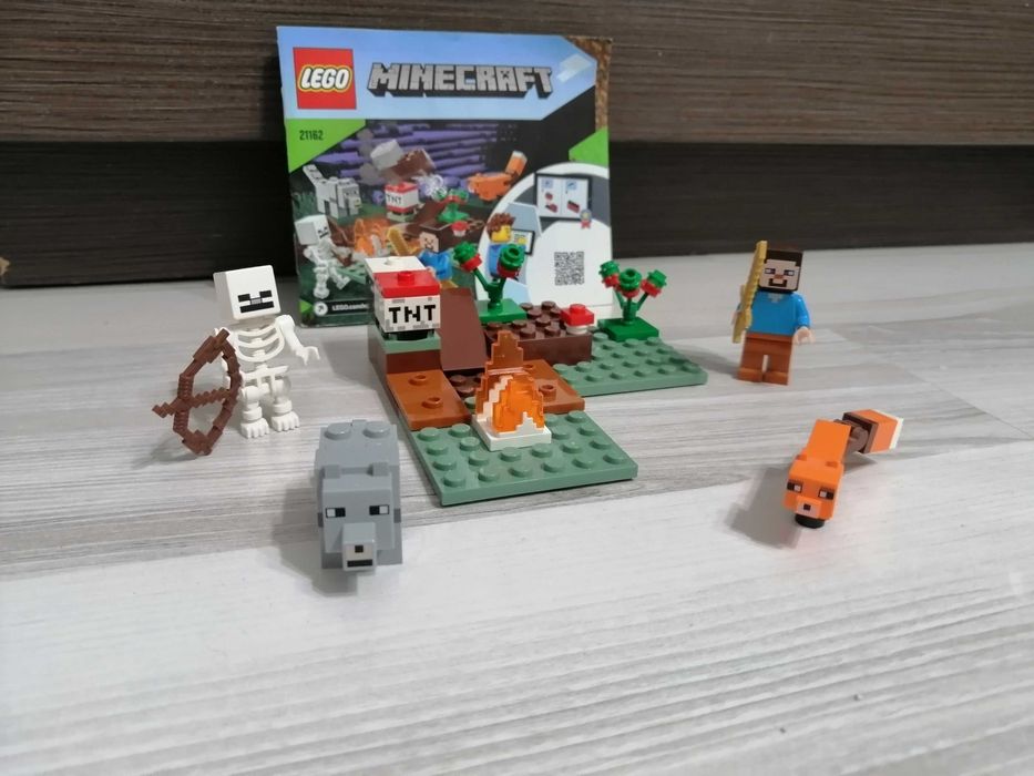 Pachet 2 seturi LEGO Minecraft: 21158 + 21162