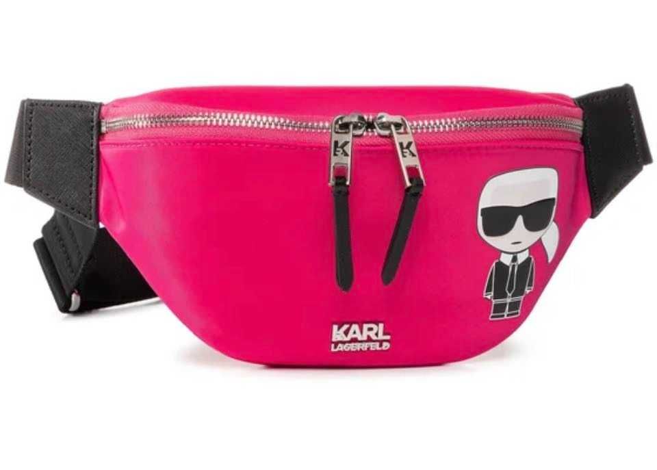 Borsetă Karl Lagerfeld fucsia originală