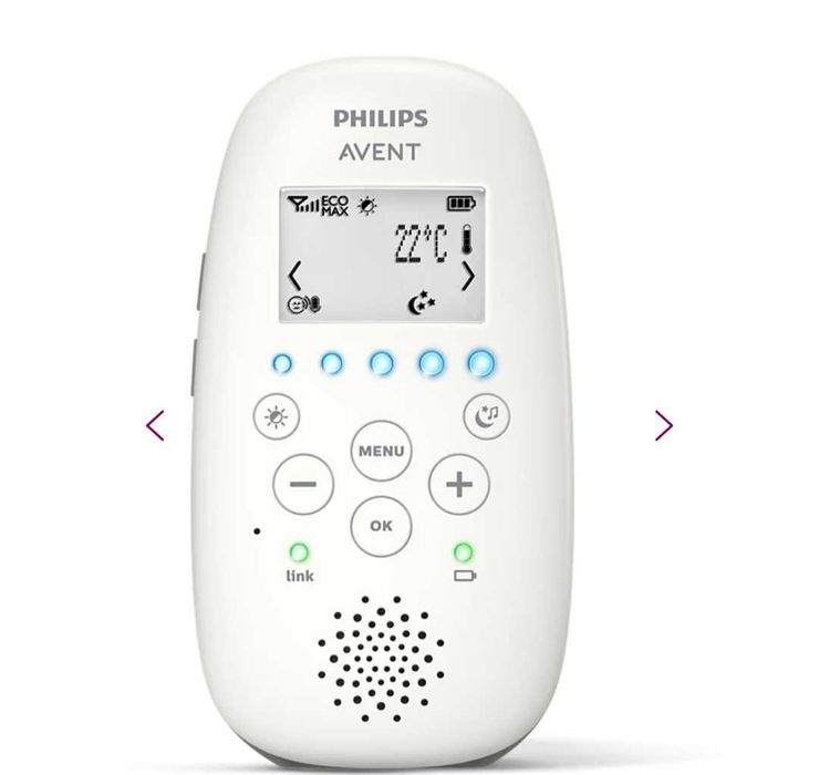 Philips Avent Premium Премиум аудио бебефон DECT SCD733/26