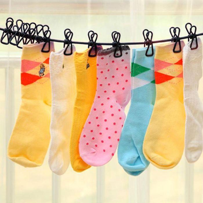 Портативная веревка для одежды