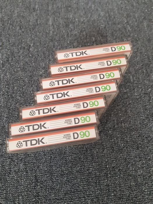 Set 7 Casete Audio TDK D90