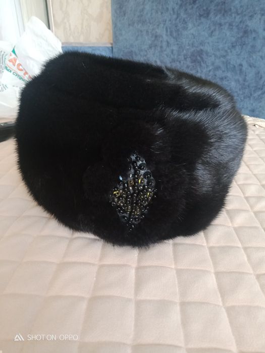 Шапка норковая.новая