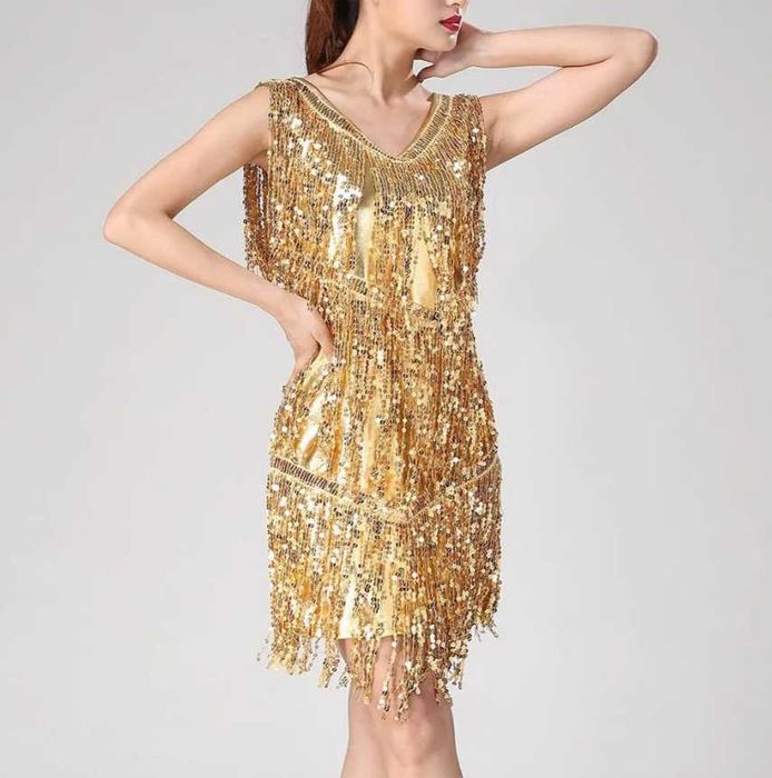 Платье для латинских танцев S