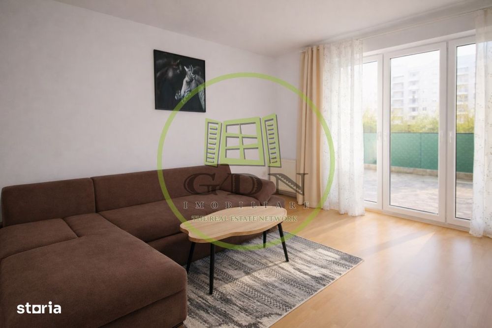 Inchiriere apartament 2 camere Avantgarden Bartolomeu cu curte 500€