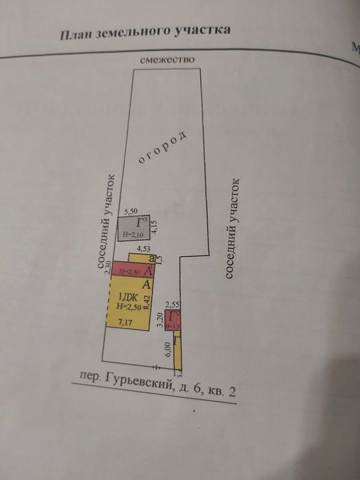 Продам земельный участок