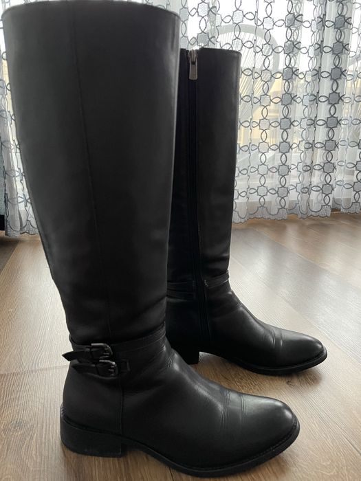 Cizme lungi piele naturala Dasha