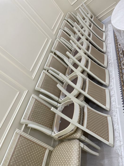 Гостиный стол со стульями 24 шт