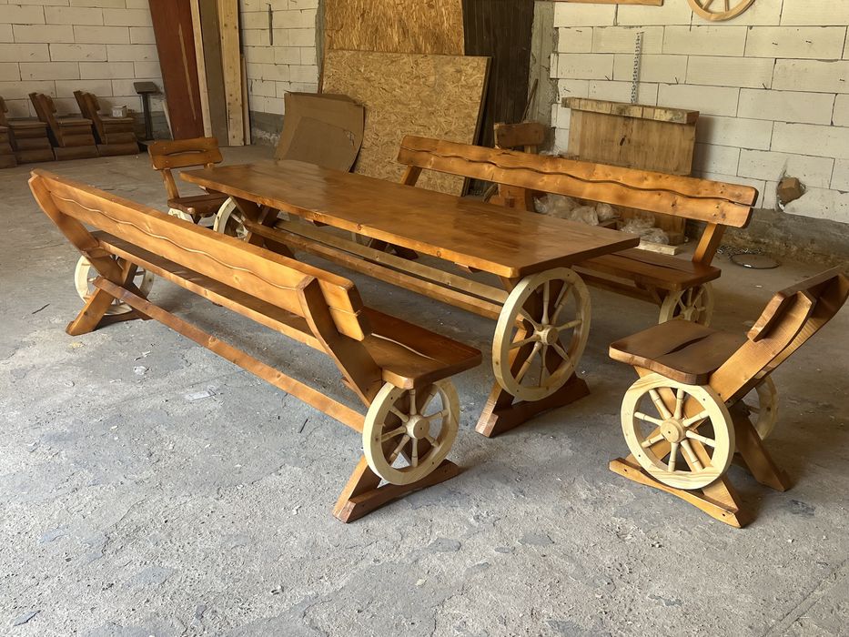 Leagan masiv de brad / balansoar