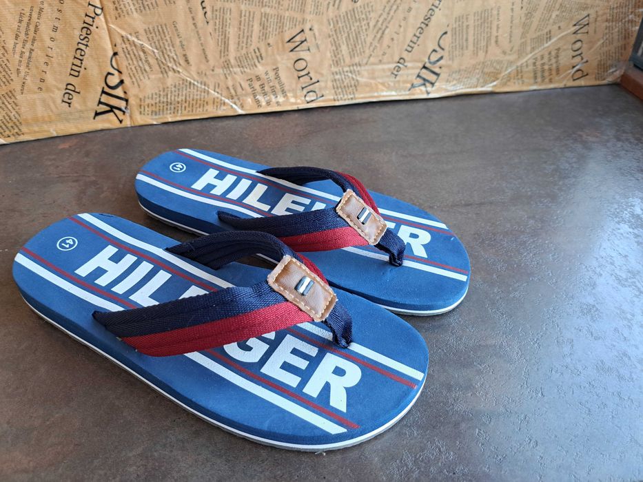 мъжки чехли,Tommy Hilfiger,летни отворени обувки,джапанки,ном.42