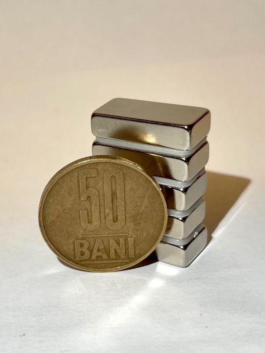 Magnet dreptunghi 25x10x1 20x10x5 25x10x6