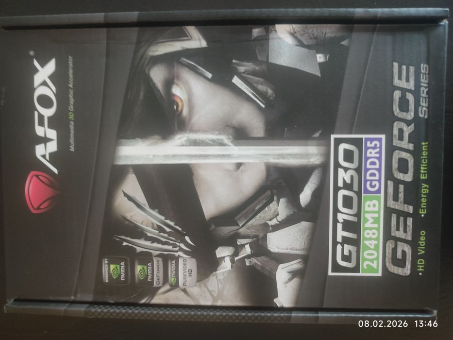 Видеокарта GT 1030 ddr 5 2 gb