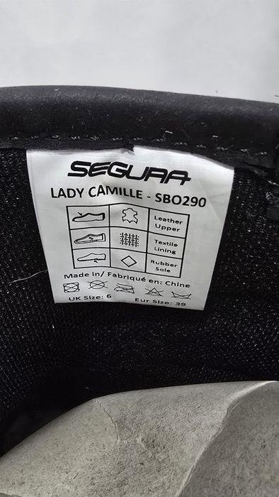 Ghete cizme moto piele damă Segura 39