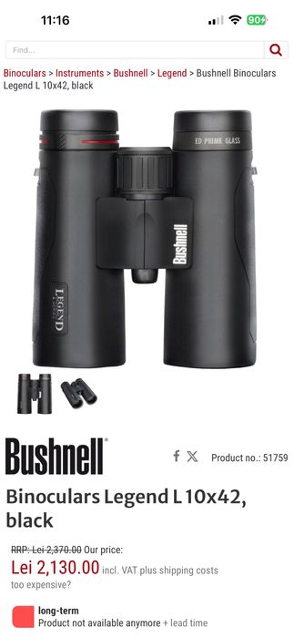 Bushnell  legend
