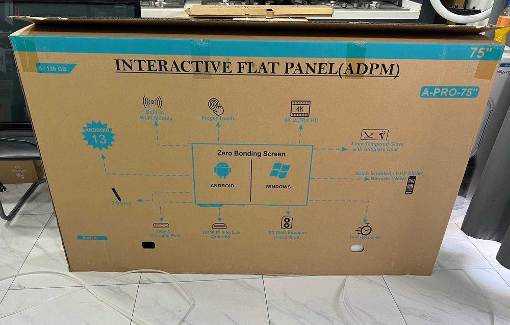 Интерактивный Панель 55/65/75/86/98 без OPS и с OPS Самый Низкий Цены