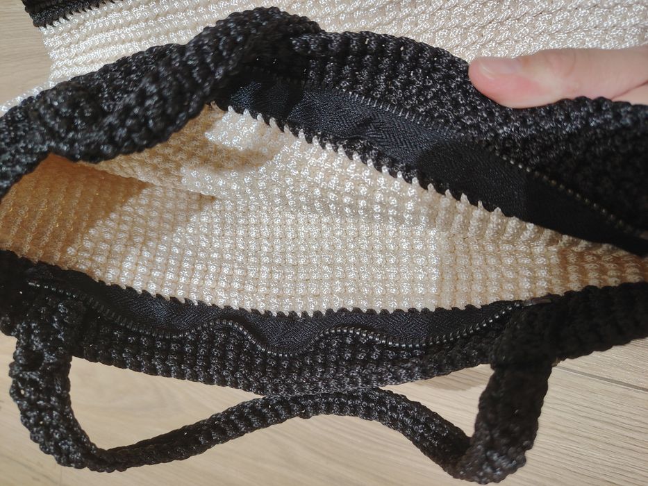 Связанная сумка качественно