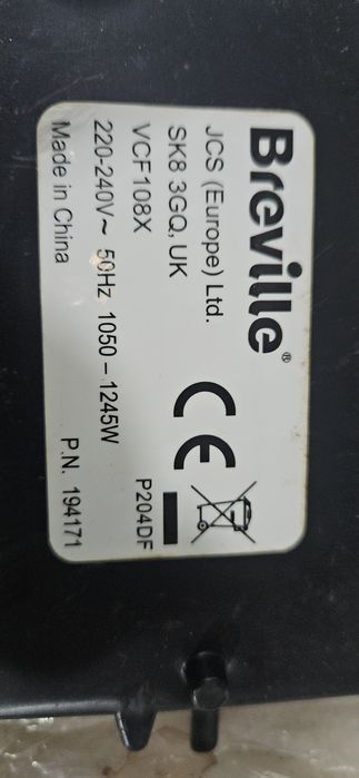 Placa bază Breville sk8-vcf108x