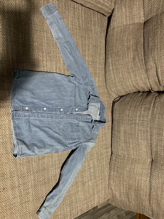 Camasa blugi baieti, H&M, marimea 128 (7-8 ani)