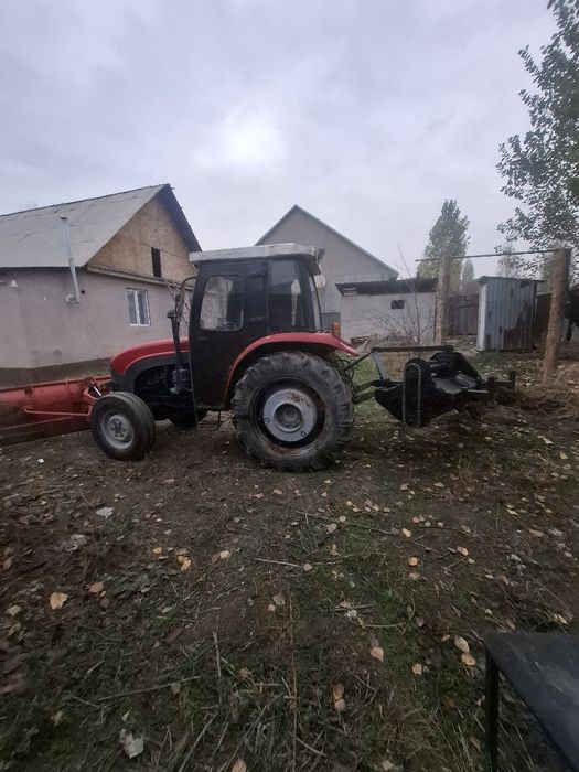 Арлан 404 мини трактор лопата с щетками