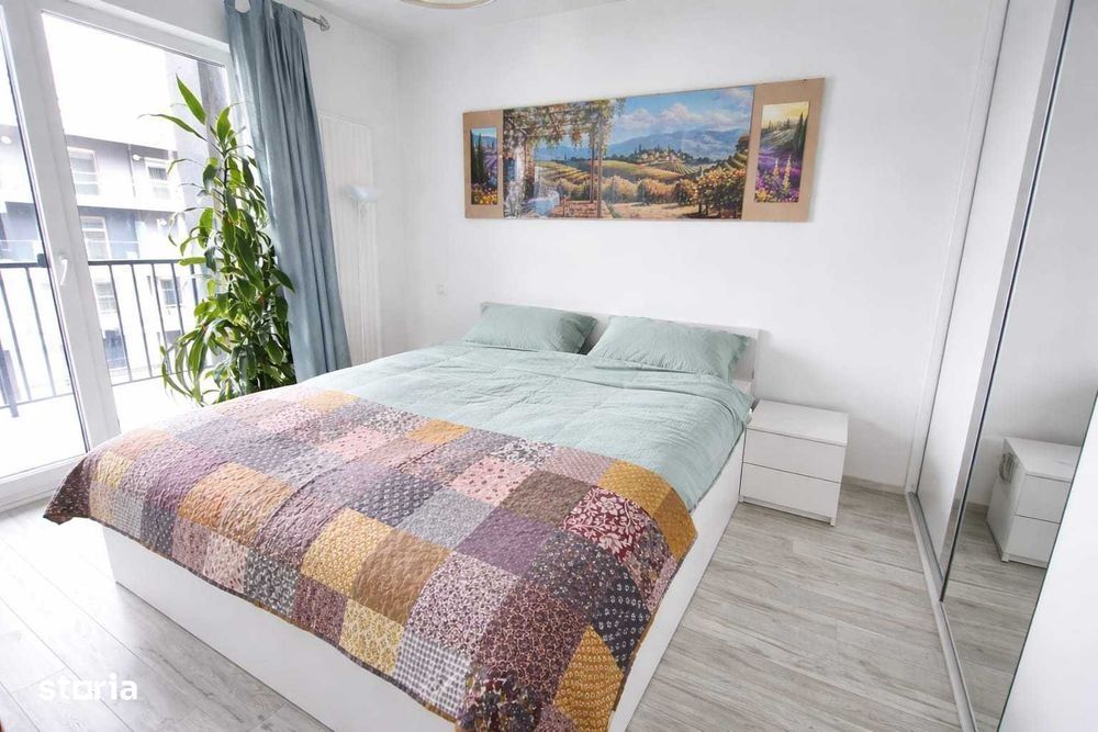 2 camere confort I etaj intermediar, finisat modern, mobilat si utilat
