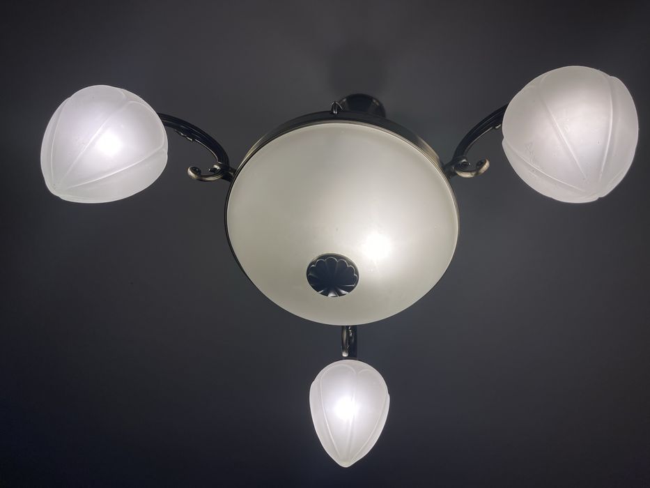 Candelabru lustra bec 2faze