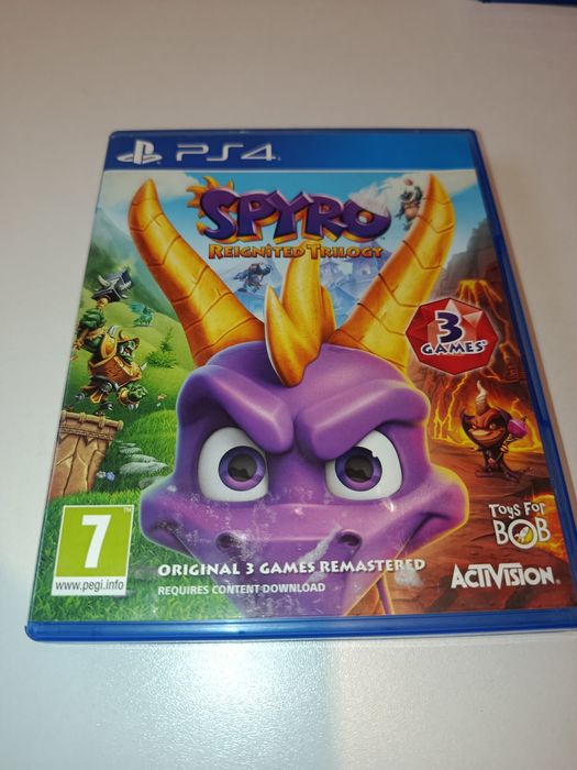 SPYRO TRILOGY ps4 joc pt.copii 3 jocuri pe  1cd