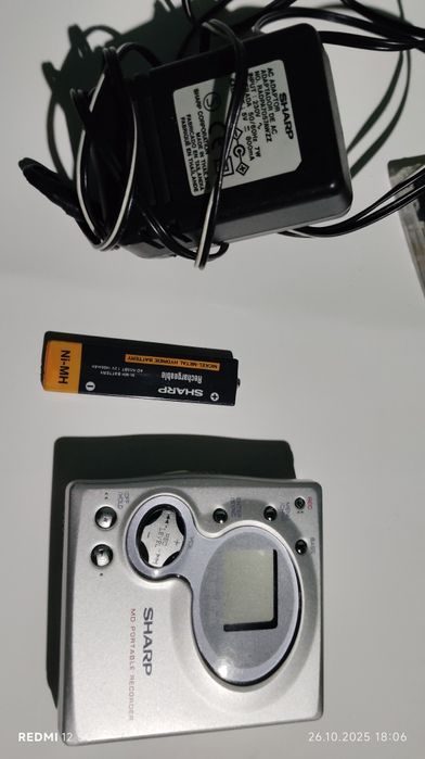 minidisc sharp mt 180