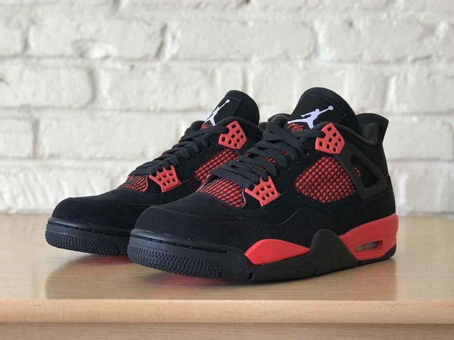 *SUPER PRET* Jordan 4 Red Thunder - VERIFICARE Colet