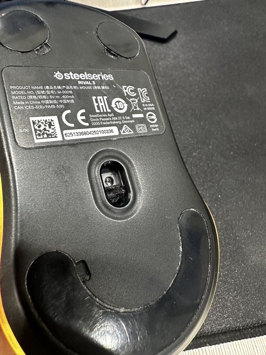 Проводная мышь Steelseries Rival 3