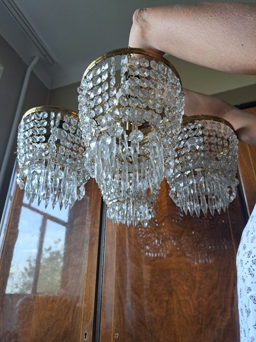 Люстра хрустальная