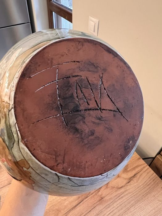 Керамична ваза. Ръчна изработка.Уникат