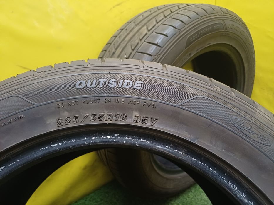 Шины 225/55 R16 Goodyear пара.