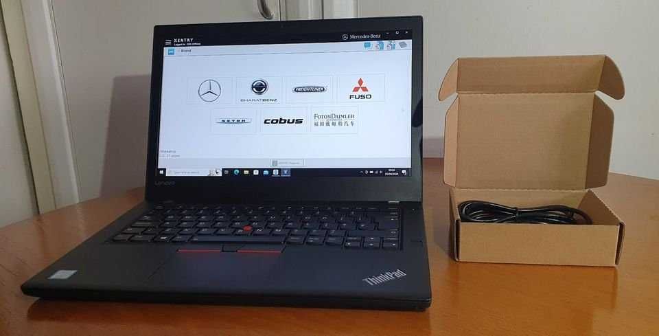 Laptop diagnoza auto Mercedes Xentry + Odis vag + Ista Bmw, Mini