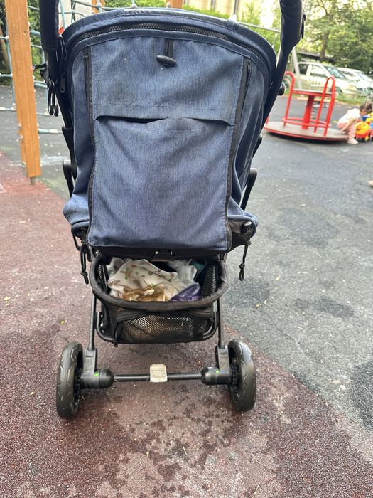 Коляска м стар с большими колесами