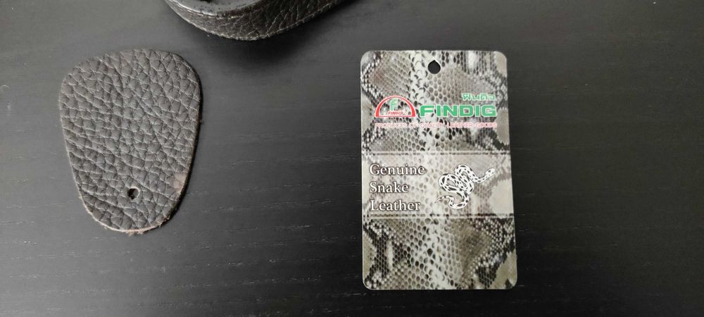 POSETA piele sarpe naturala 100 %  din Thailanda, NOUA, nefolosita