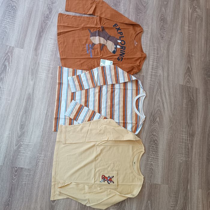 Tricouri cu mânecă lungă băieți mărimea 122-128