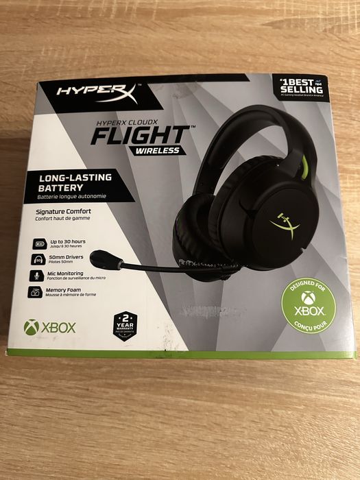 Casti Gaming Hyperx CloudX Flight Wireless