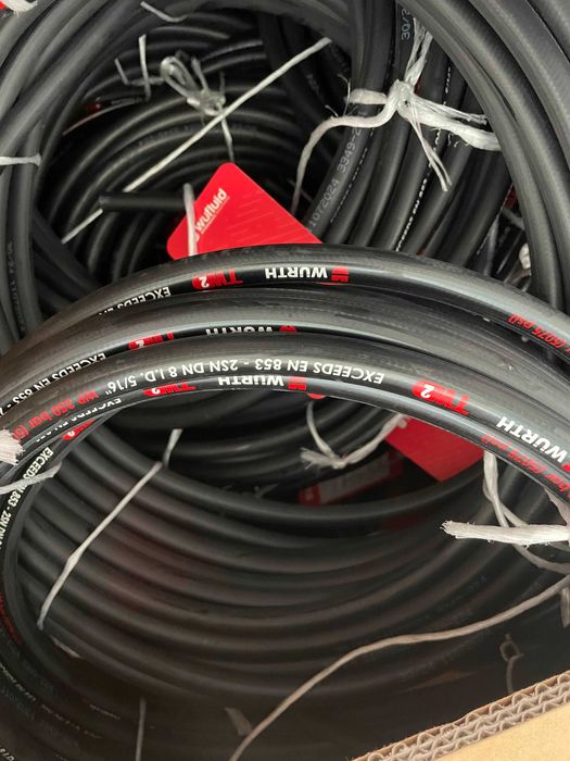 Furtun hidraulic 2SN fin DN8 Wurth Germany 350 bar 5/16" utilaje