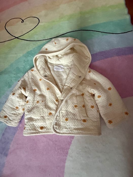 100% памук леко пролетно яке за момичета 98см