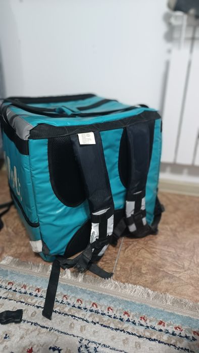 Термосумка Wolt , Яндекс (Черный)