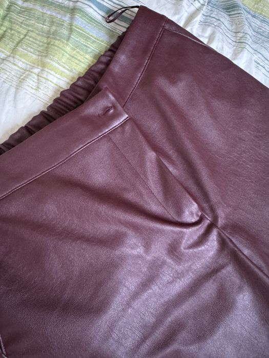 Кожен зимен панталон