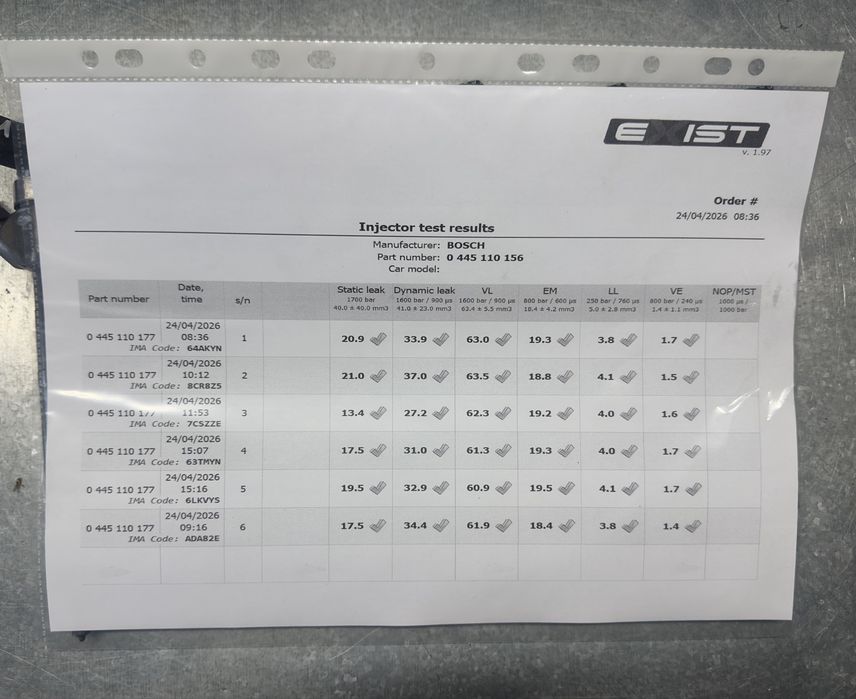 Дюзи за Мерцедес 3.2cdi (6цил. Редови ДВГ)